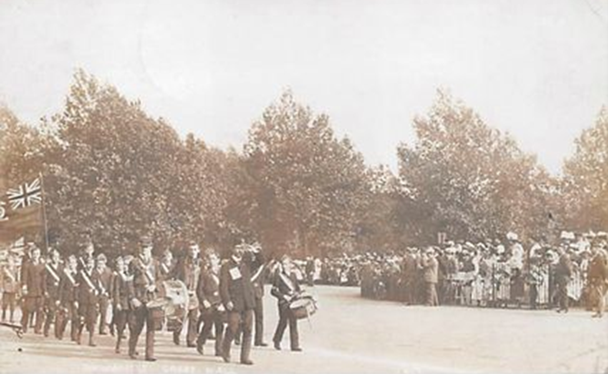 Southwark Park, Rotherhithe Great Hall Boy's Band.  1  X.png