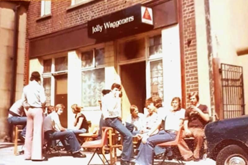 Jolly Waggoners, Rotherhithe Old Road, Rotherhithe, c1975.   X.png