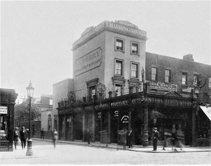 Camberwell Road,New Church Road, left c1919, The Duke of Clarence Pub.   X.png