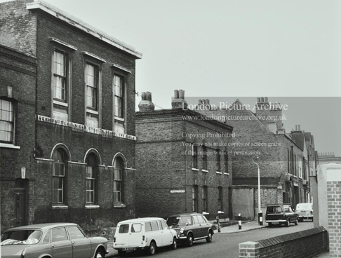 Grange Walk, Bermondsey United Charity School for Girls, by Griggs Place, c1971.   X.png