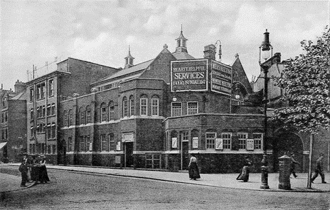New Kent Road, Crossway Central Mission, c1905.  X..png