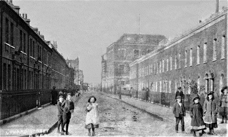 Cunard Street, Albany Road c1905.  X.png