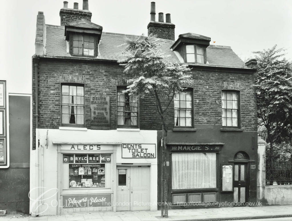 Long Lane, Alec's Gents Toilet Saloon,c1957.   X.png