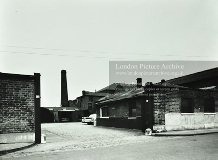 Tustin Street, c1962. Hatcham Manor Works. 1 X..png