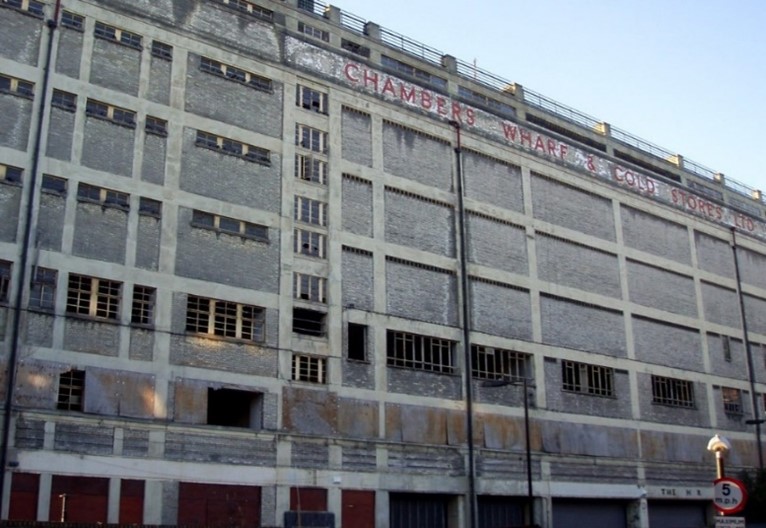 Bermondsey Wall West, Chambers Wharf.  X..jpg