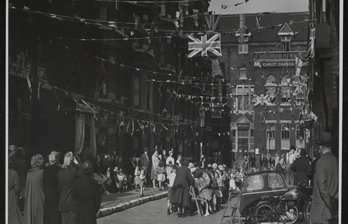 Charles Street now Nicholson Street, in c1953.  X..png