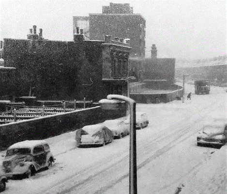 Westmoreland Road during the great freeze that winter,1963, left Portland Arms Pub. X..png