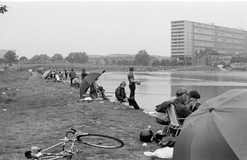 Albany Road, the Lake in Burgess Park Camberwell.   X..png