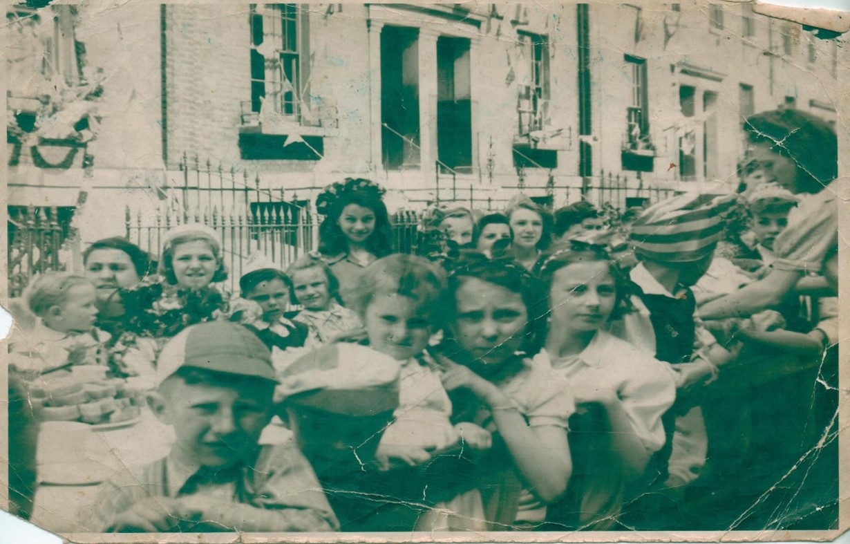 Sears Street, VE Party May 1945. X..jpg