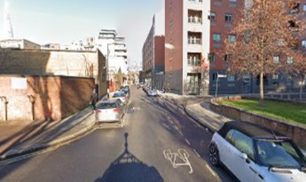 Skid Kids (Children’s Film Foundation) 1953. Maltby Street with Stanworth Street to the left and Millstream Road on the right, same location 2021. X..png