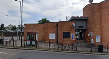 Rotherhithe Old Road, side, now Surrey Quays Underground Station, 2021.  X..png