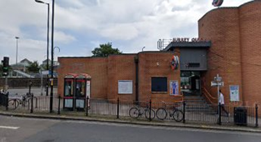 Rotherhithe Old Road, side, now Surrey Quays Underground Station, 2021. X..png