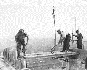 Picton Street, Camberwell 1955. Construction work on the Elmington Estate.  1  X..jpg