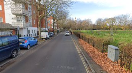 St Georges Way 2021, roughly the same location as the 1965 picture.  X..png
