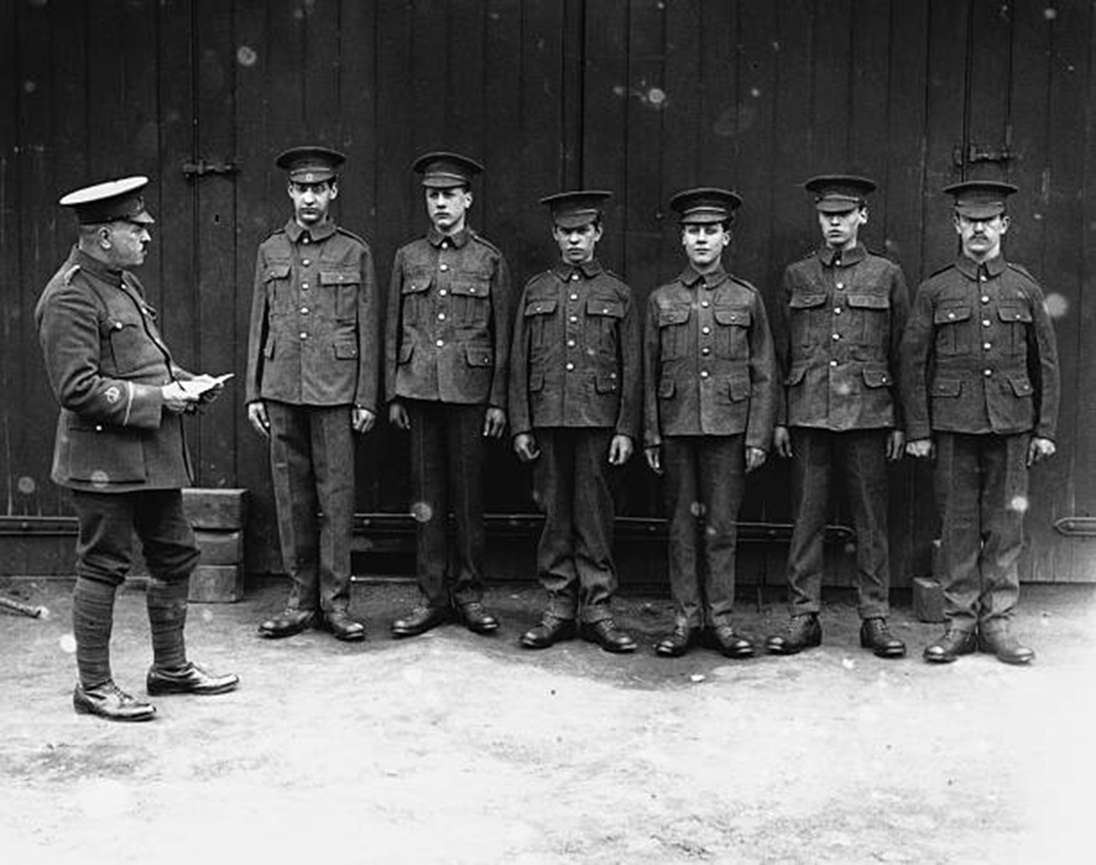 World War I, recruits from Bermondsey, c1915.  X..jpg
