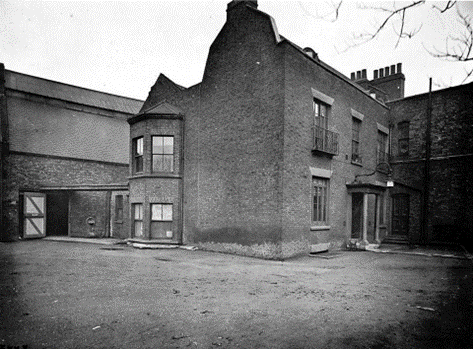 Jamaica Road c1909, Headquarters building, 22nd (County of London) Battalion the London Regiment.  X..png