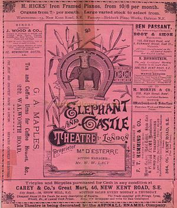 Elephant & Castle Theatre 1889. A Programme for Little Bo-Peep.  X..png