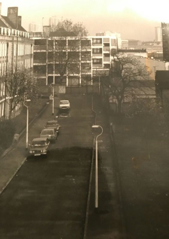1 East Lane, Dockhead, St Michael’s RC School right c1980. X..png