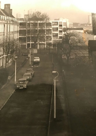 1  East Lane, Dockhead, St Michael’s RC School right c1980.  X..png