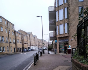 Rotherhithe Street, site of the Three Compasses Pub. 2022.  X..png