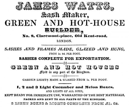 Old Kent Road, Claremont Place, c1841, was opposite Albany Road, on the right-hand side of Humphrey Street   X..jpg