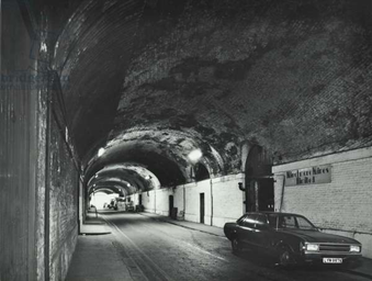 Weston Street, beneath London Bridge Station arches, c1973, no longer there.  X.png