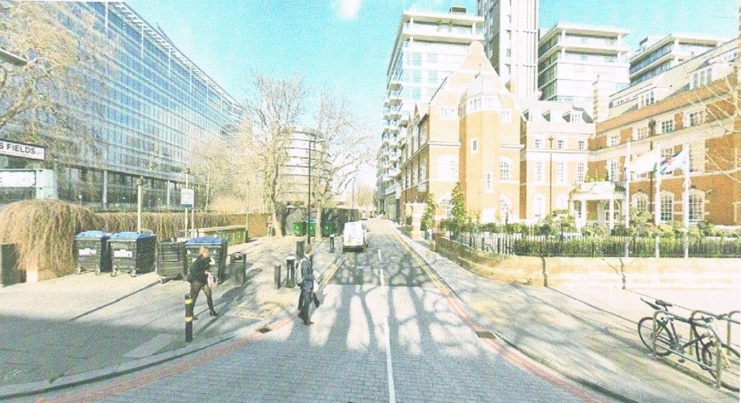 Potters Field, same location 2022, view from Tooley Street. Potters Field Park is now at the far end. X..jpg