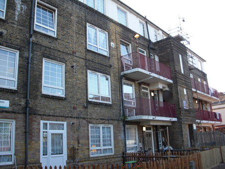 Swan Road, Rotherhithe, Albion Estate (part), c2009. Opposite Albion Yard and Albion Dock. Surrey Commercial Docks.  X..png