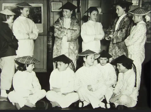 Alexis Street, Alma Road School, School play 1955. X..png