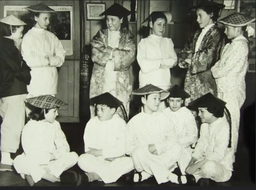 Alexis Street, Alma Road School, School play 1955.   X..png
