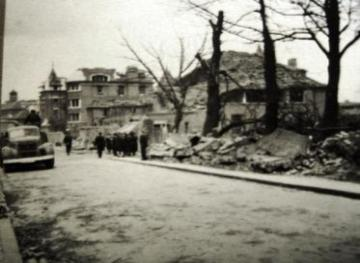 Havil Street, St Giles Road, Camberwell, Bentley House bomb damage 1944.  X..png