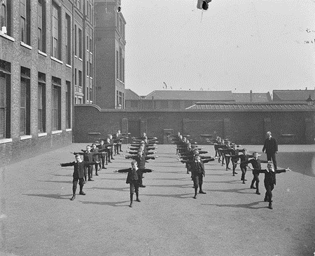 Alexis Street, Alma Boys School, Bermondsey, c1908.  X..png