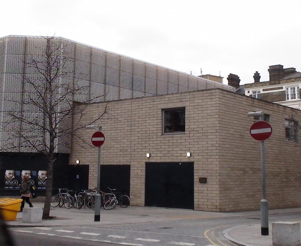 9. The Cut, site of Walkings Bakery, now part of The Young Vic Theatre 2023. Greet Street right. X..jpg