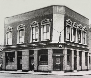 Hornby Road, The Imperial Pub, corner with Blakes Road, c1950. X.png
