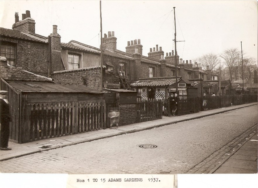 Adams Gardens, Rotherhithe1937.   X..jpg