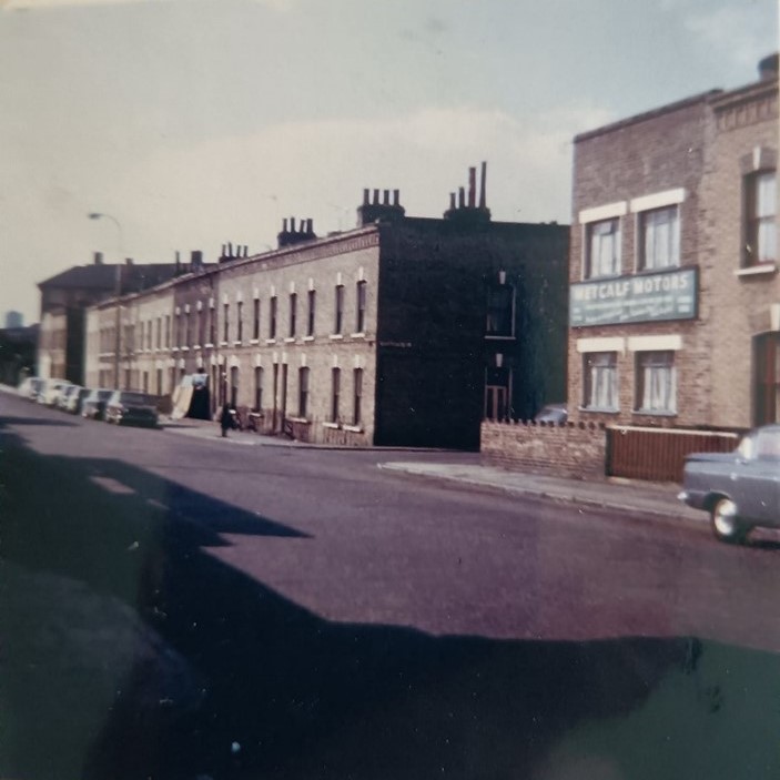 Raymouth Road c1972, was that also Medcalfs Coaches on the right. 1 X..jpg