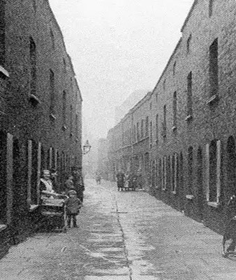 Arnolds Place, Abbey Street, c1900.  X..jpg