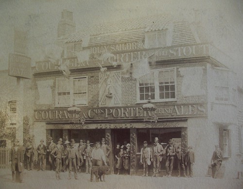 Lower Road, Jolly Sailor Pub, c1891. X..jpg