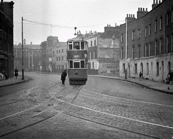 6. Southwark Bridge Road, c1949, right out of picture is Marshalsea Road, Union Street in the distance.  X.png