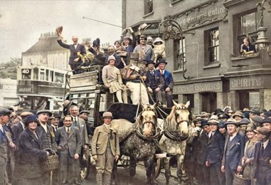 Old Kent Road, Kentish Drovers Pub C1920..jpg