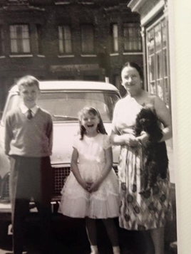 Henshaw Street, Balfour Street behind c1964. Henshaw Arms Pub would have been on the left.  X..png