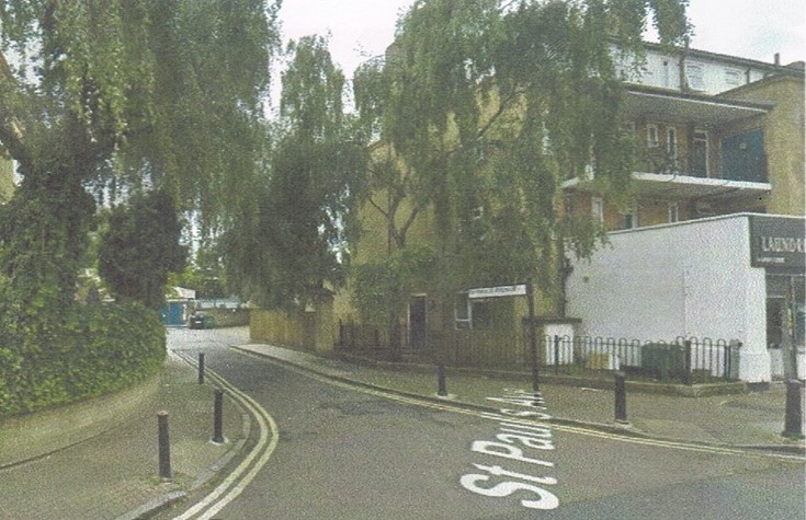 16.  St Pauls Avenue, formally St Pauls Lane, from Rotherhithe Street, 2022.   X..jpg