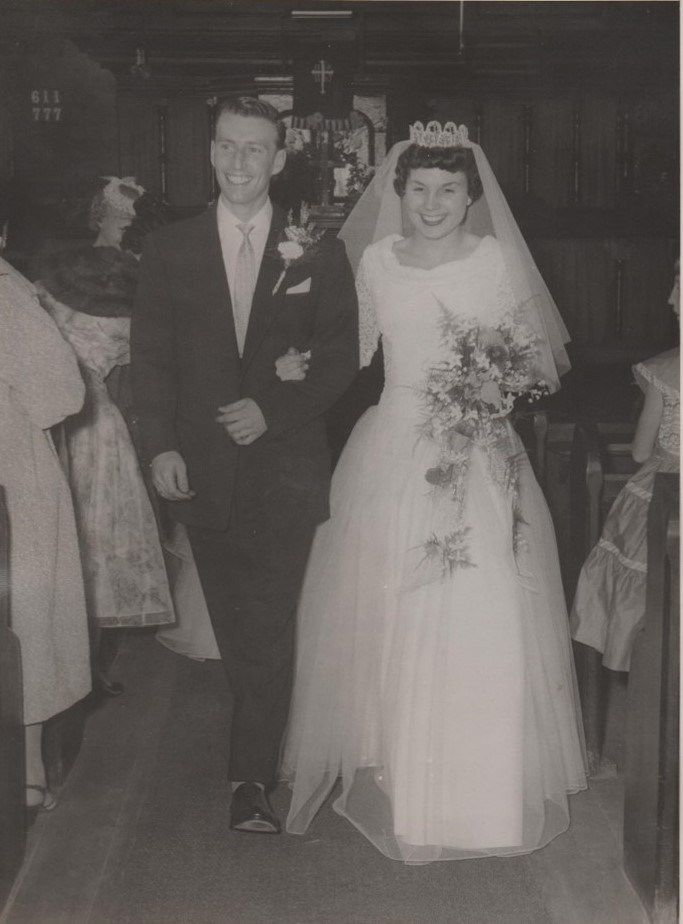 Oakley Place Church Wedding, April 14th, 1956. 1 X..jpg