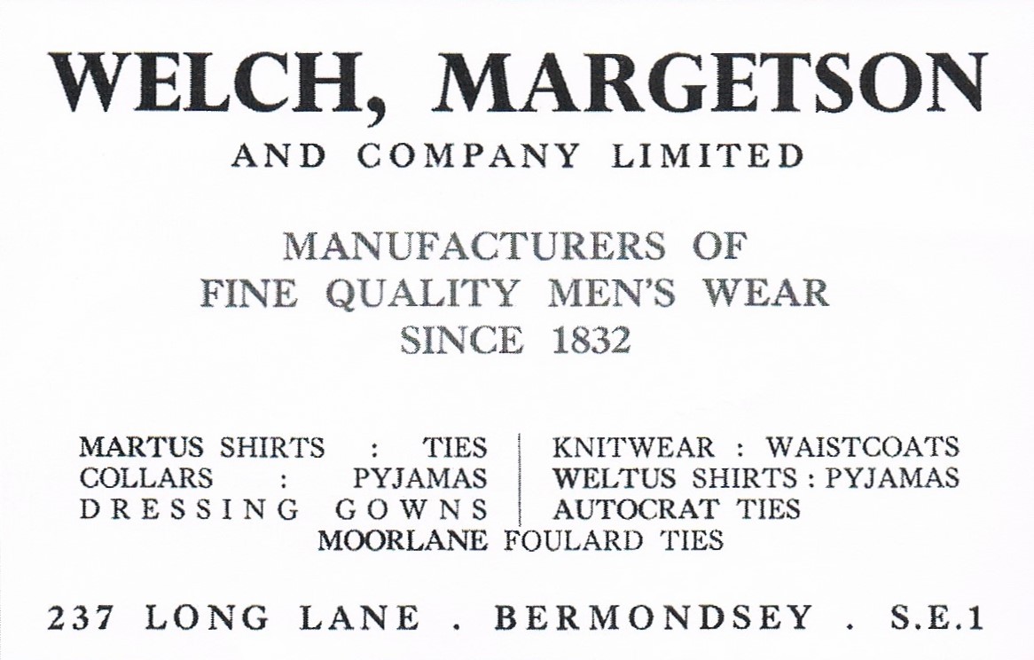 Long Lane, Welch, Margetson Co. Ltd, c1929.  X..jpg
