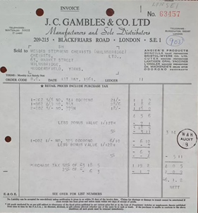 Blackfriars Road, J. C. Gambles & Co Ltd, 1961.   1    X..png