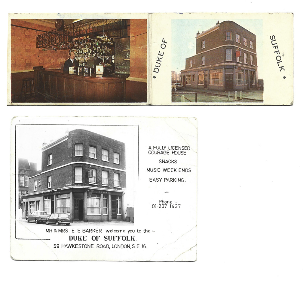 Hawkstone Road, Duke of Suffolk, Rotherhithe Junior School can be seen in the B-W pic. X..png