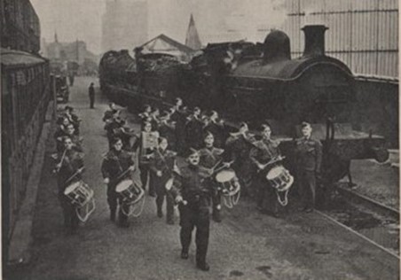 Bricklayers Arms Home Guard Band 1941, Members of C  Company 4th  Battalion.  X..jpg