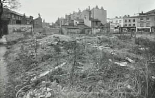 Frean Street towards Marine Street and (Old) Jamaica Road Bermondsey, c1950. X..png
