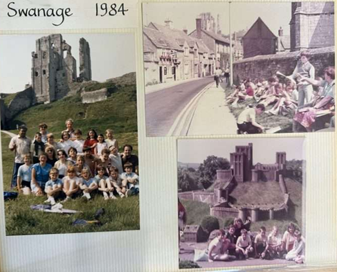 Southwark Park Road School pupils on a visit to Swanage in1984.   X..png