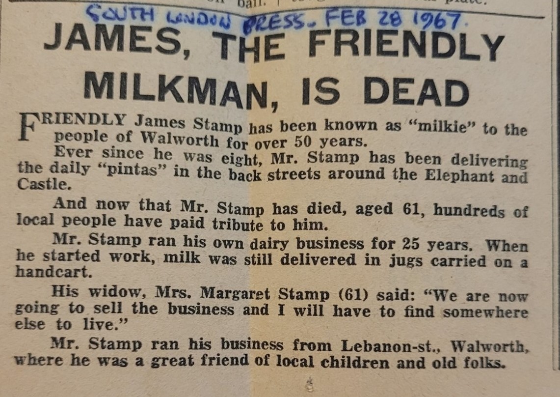 Lebanon Street, James Stamp, RIP “Milkie” 1967. 1 X..jpg